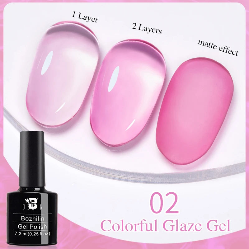 AWStorG 7.5ML Golden Gradient Cat Eye Magnetic Gel Sparkling Glitter Nail Polish Semi Permanent UV Nail Art No Need Base Color