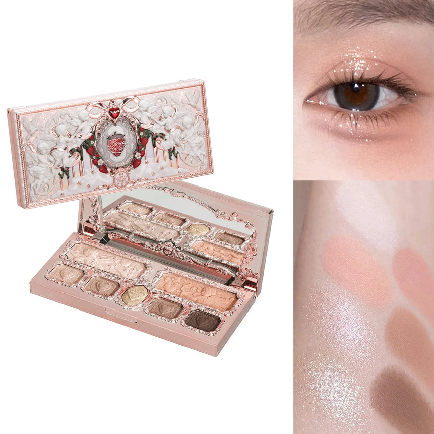 Flower Knows 2026 Bunny Garden Makeup Palette Cute Rabbit Themed Eyeshadow Blush Highlight All In One Cosmetic Collection