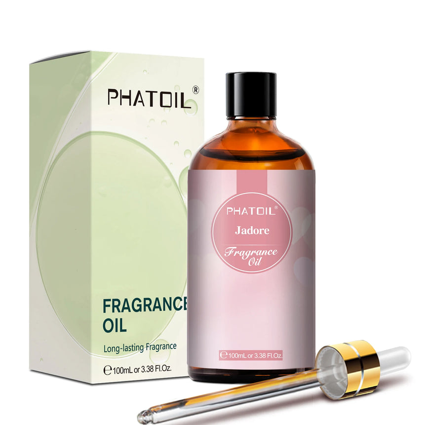 PHATOIL 100ml Fragrance Oil Coconut & Vanilla Bubble Gum Sea Breeze White Musk Aroma Fragrance Oils For Candles Soap Making