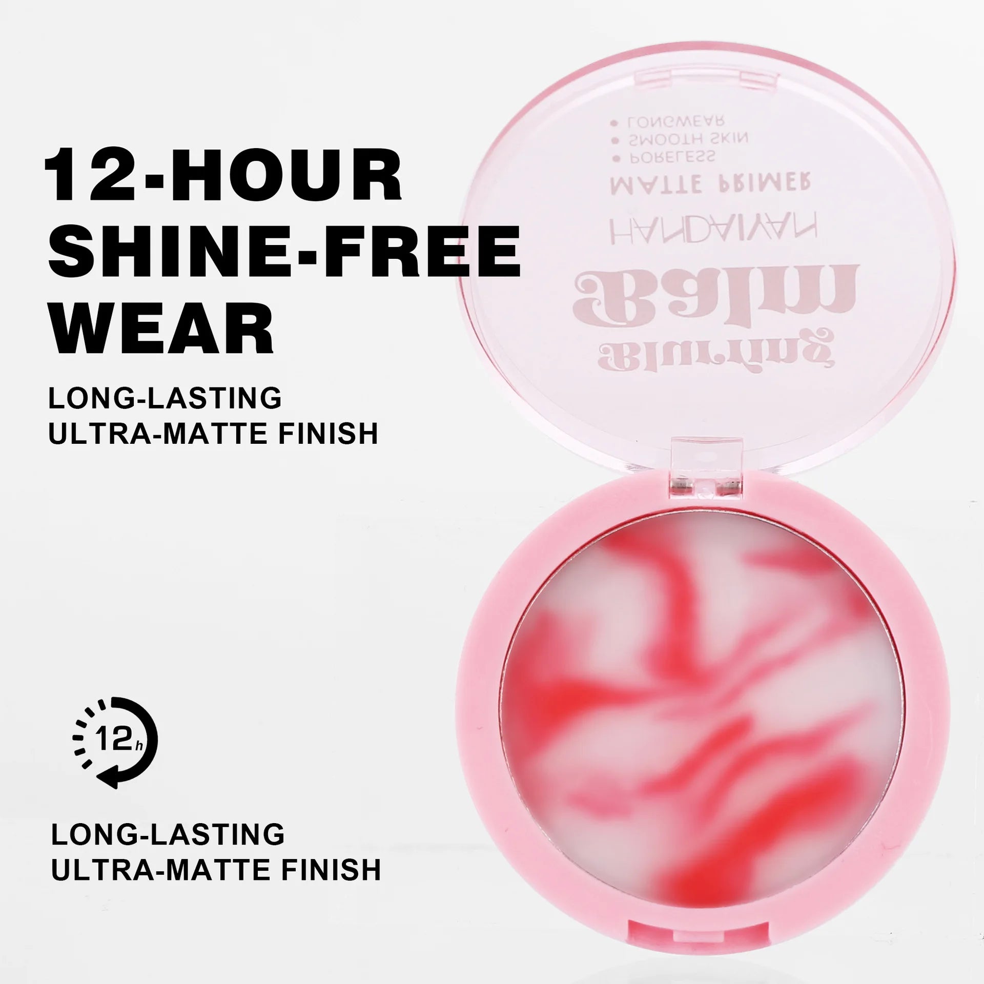 Light Mist Water Resistant Oil Control Brightening Complexion Matte Concealer Setting Powder with Powder Puff