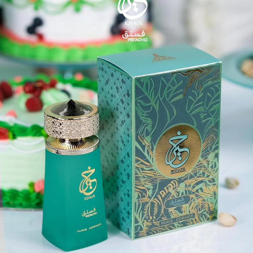 Paris Corner Unisex Perfume Pistachio Khair 3.4 Fl Oz Edp - Fragrance for Men And Women