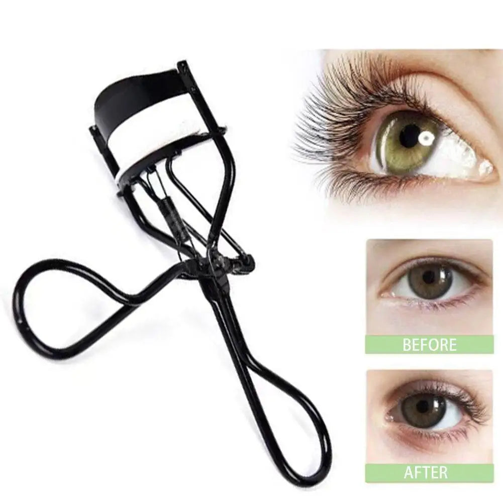 Eyelash Curler Eyelash Curler Tweezers Curved Handle Does Not Hurt Eyelashes Long-lasting Curling Eye Makeup Cosmetic Tools