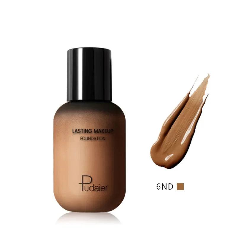 Face Foundation Makeup Base Cream Mineral Full Coverage No Cracking No Drying Waterproof Face Corrector