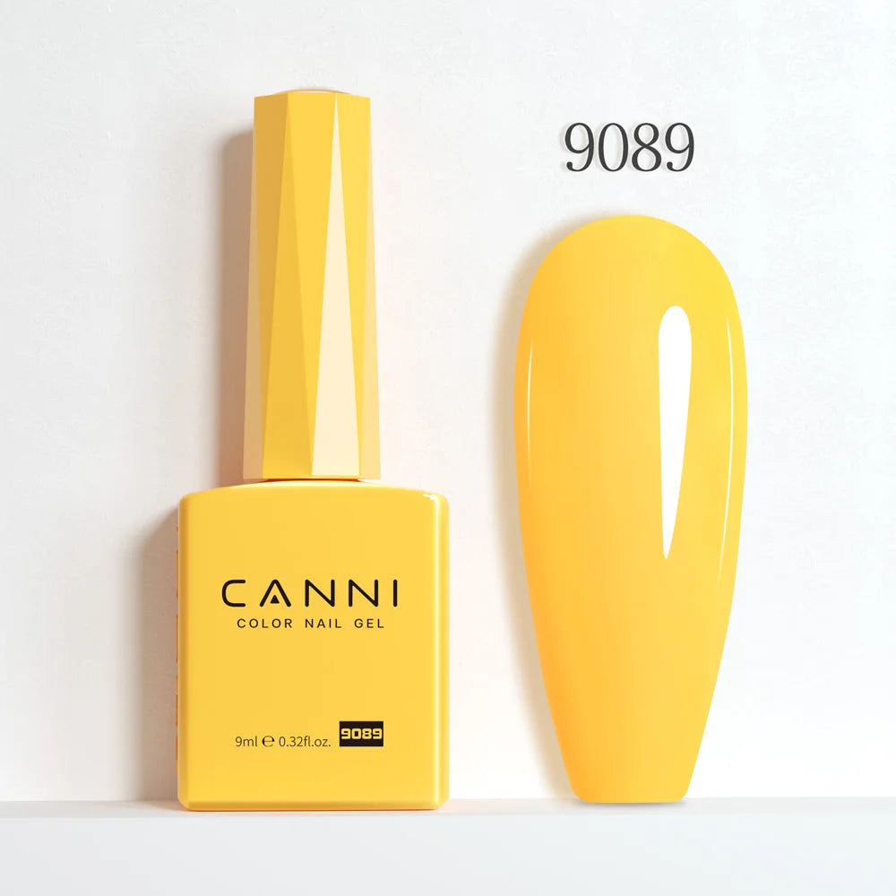 9ml CANNI HEMA/TPO FREE Nude Pink Color Nail Gel Polish Full Coverage Semi Permanent Long Wear Top Coat Venalisa Gel Varnish