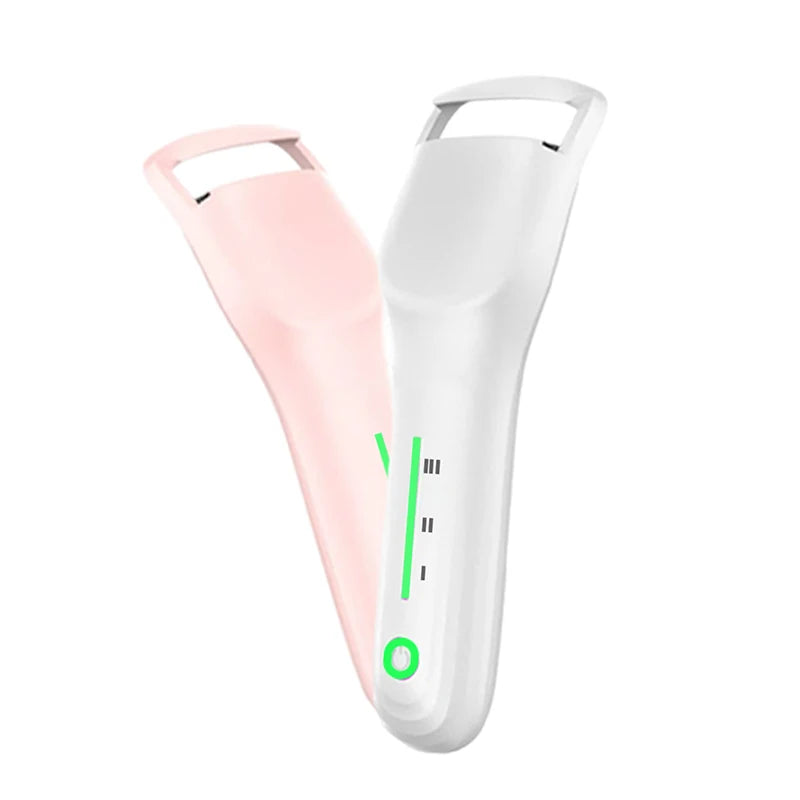 Wide Angle Electric Eyelash Curler, 3-Temperature Settings,  Memory Function for Preferred Settings, Essential Eye Makeup Tool