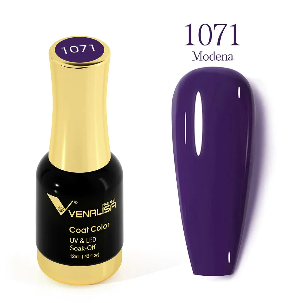 #1004 VENALISA Nail Gel Polish Hema TPO Free Semi Permanent Jelly Nude Pink Color Soak Off UV LED Ultra Diamond Varnish 12ml
