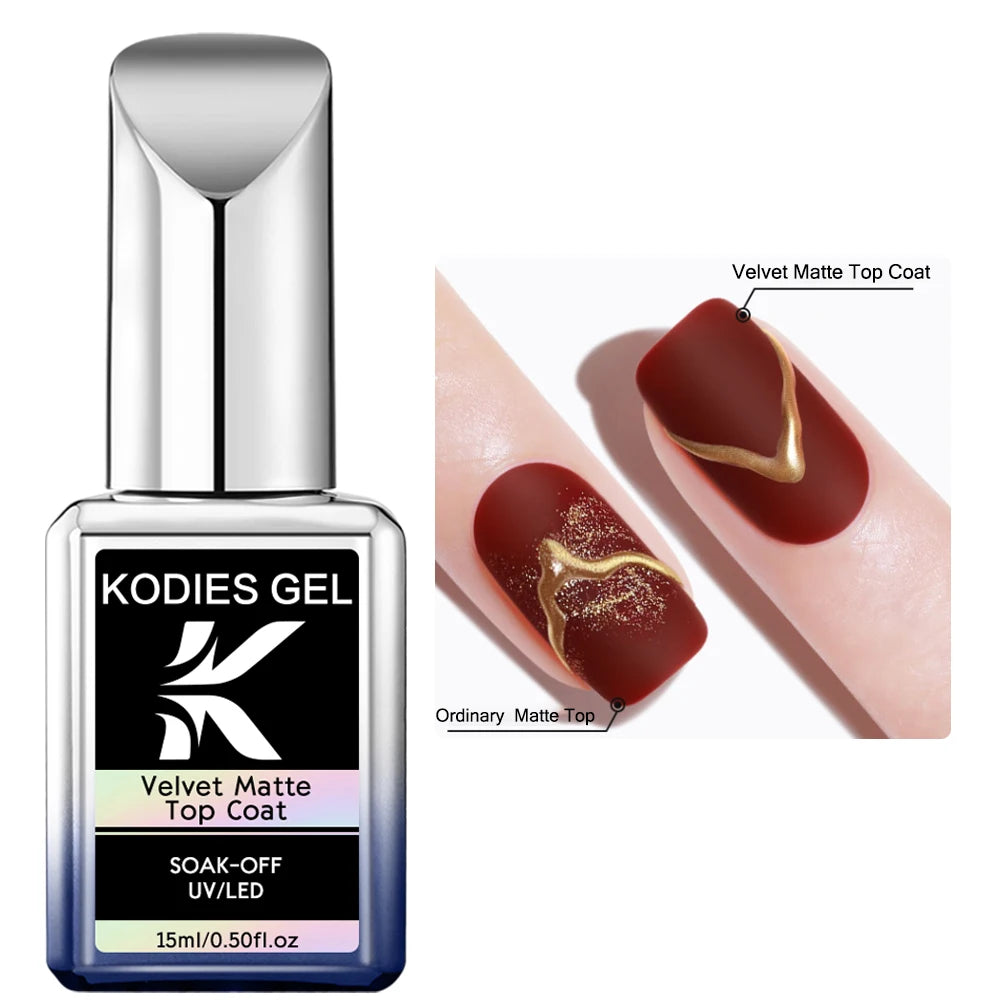 KODIES GEL Keratin Rubber Base Coat 15ML Nail Strengthener Gel Nail Polish Semi permanent UV Durable Base Varnish Protects Nails