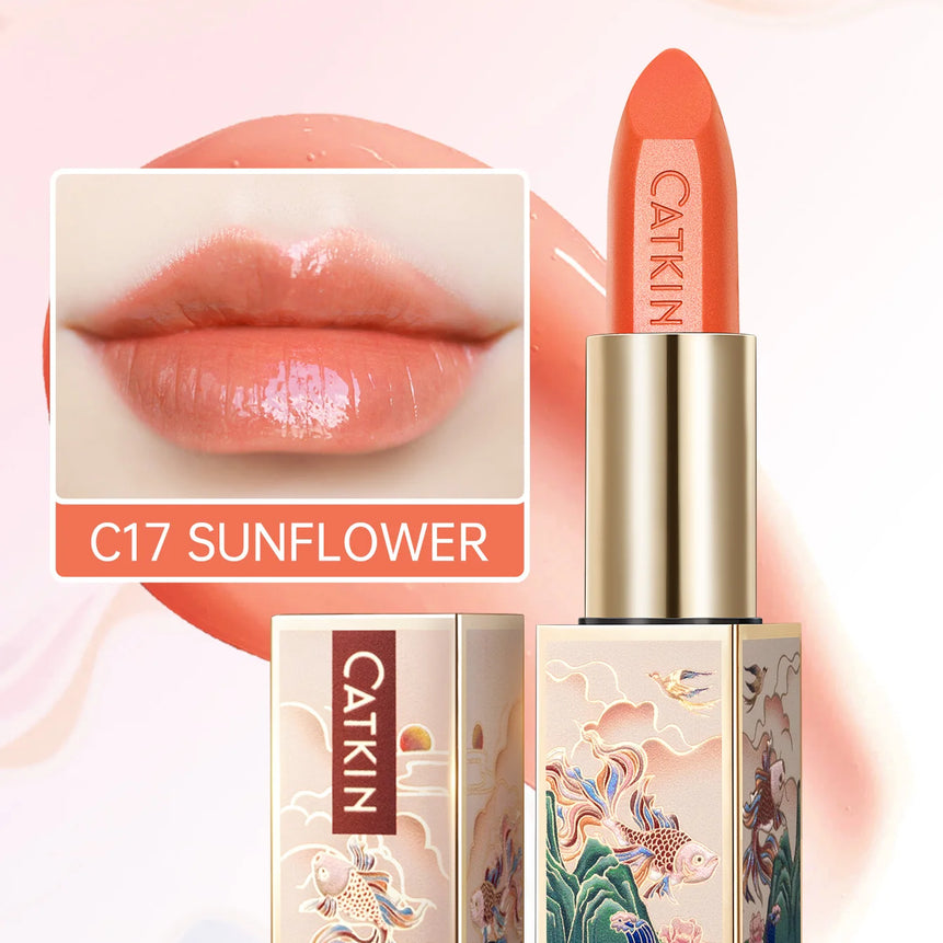 CATKIN SPARKLING LIP BALM MOONLIGHT COLOR-CHANGING LIP STICK - NEW SERIES