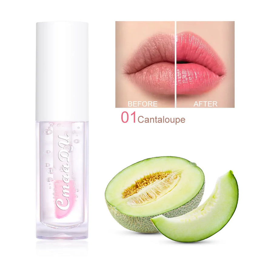 1 Pcs Hydrating Berry-Infused Lip Gloss - Moisturizing, Long-Lasting Nourishing Lip Oil for All Skin Types, Waterproof Lip Gloss