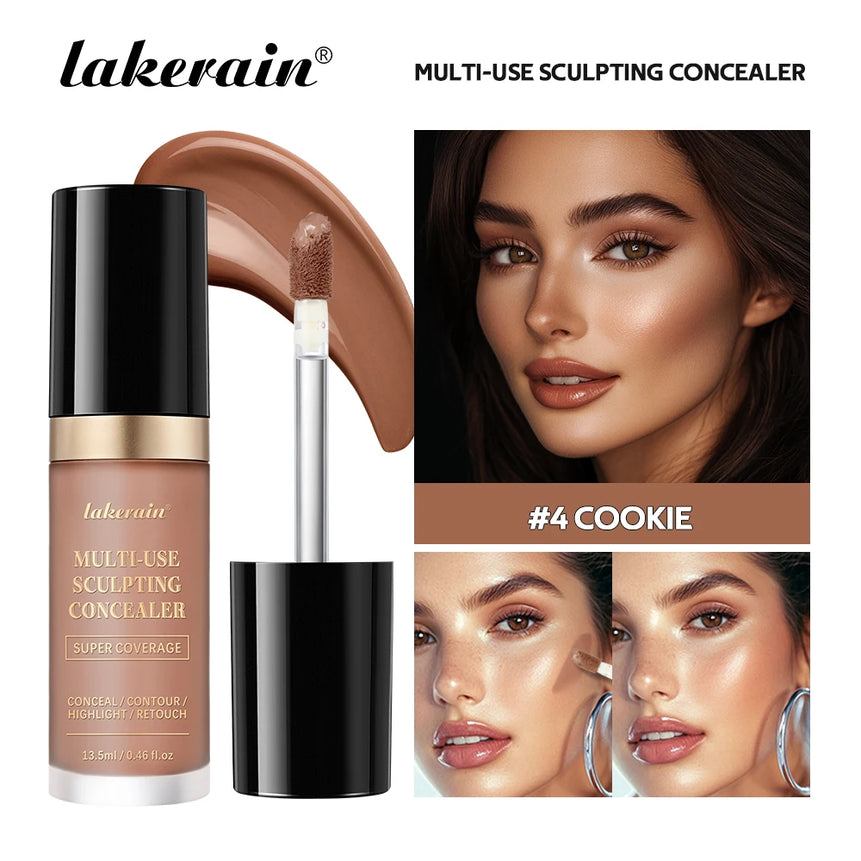 Waterproof Liquid Matte High Coverage Oil Control Circles Foundation Makeup Cosmetics