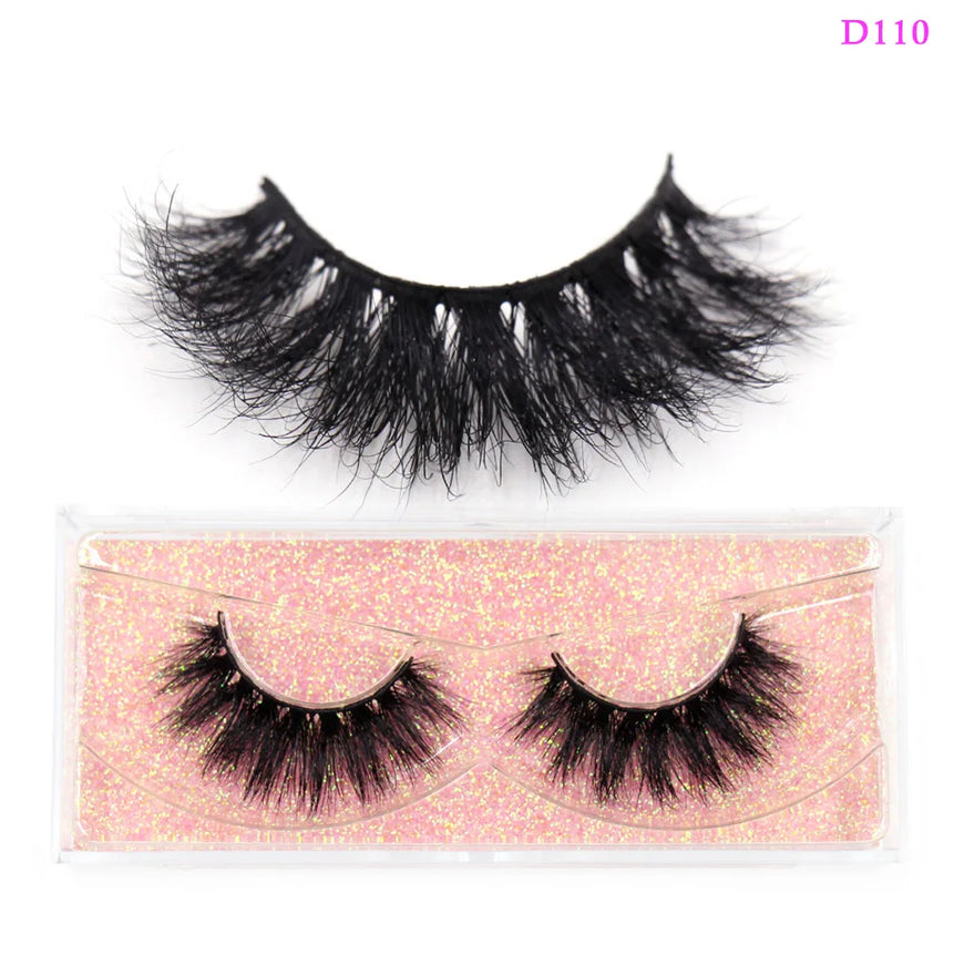 LEHUAMAO 3D Mink Lashes Makeup Eyelashes Fluffy Natural long fake lashes Full stripe reusable False Eyelash Extension 1 Pair
