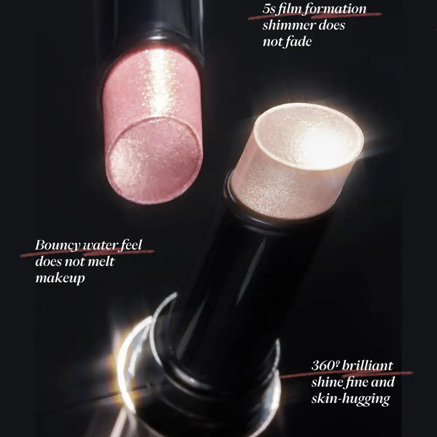 JOOCYEE Highlighter Makeup, Highlighter Makeup Stick for Face and Body, Radiant & Shimmer Glow, Buildable Color for All Day