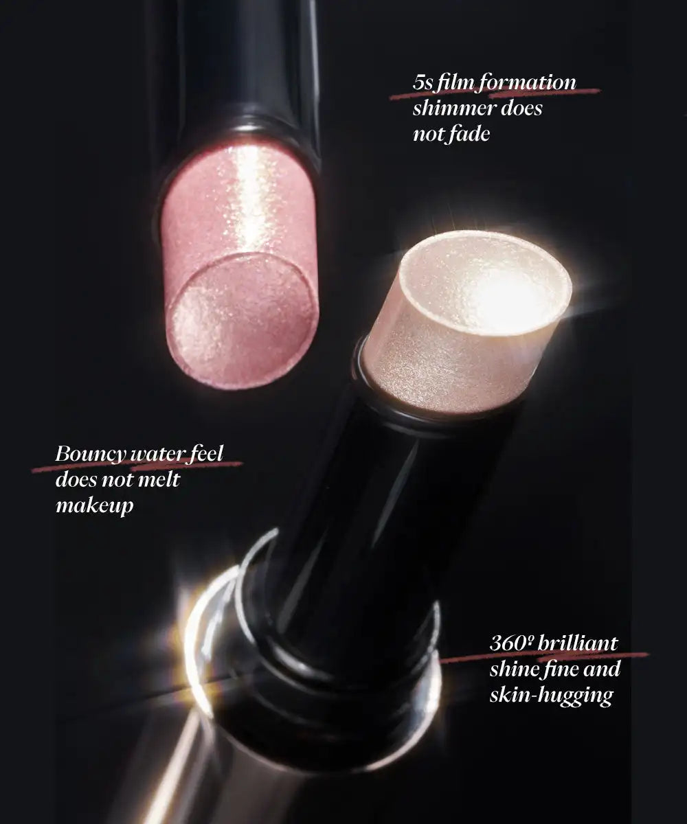 JOOCYEE Highlighter Makeup, Highlighter Makeup Stick for Face and Body, Radiant & Shimmer Glow, Buildable Color for All Day