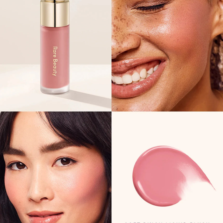 RARE Beauty Liquid Blush Lipstick Hope Eyes Cheek Blusher Waterproof Mositure Face Contour Shadow Liquid LipGloss Plump Makeup