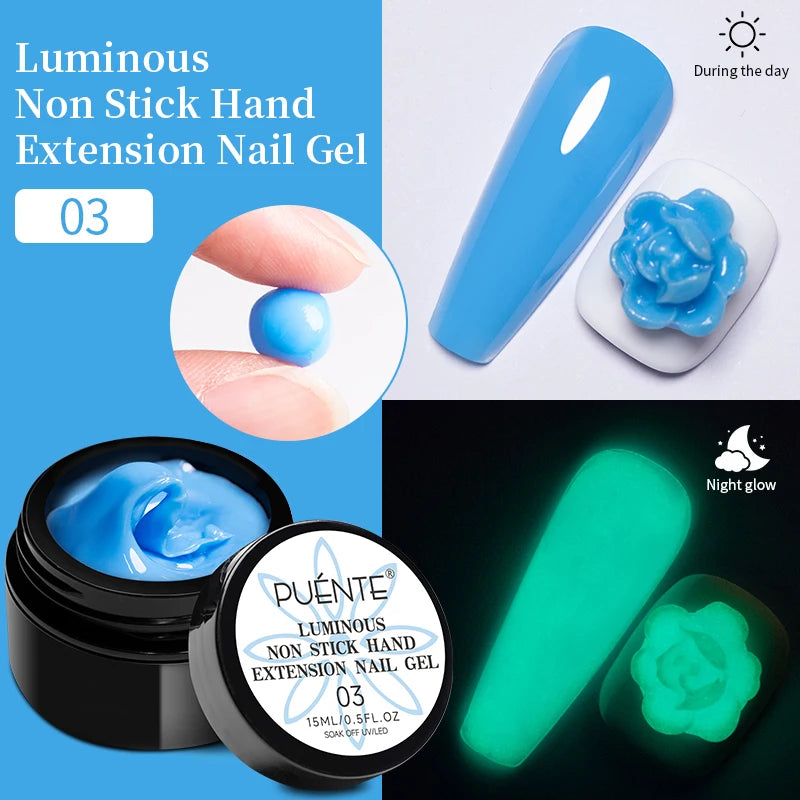 PUENTE 7.5ML Vibrant Blue Cat Eye Gel Nail Polish High Glossy Long-Lasting Soak Off UV Semi-Permanent Nail Art Varnish Manicure