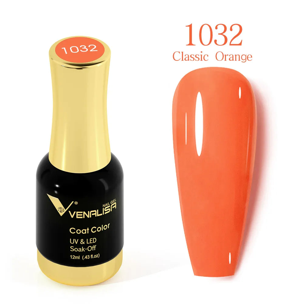 #1004 VENALISA Nail Gel Polish Hema TPO Free Semi Permanent Jelly Nude Pink Color Soak Off UV LED Ultra Diamond Varnish 12ml