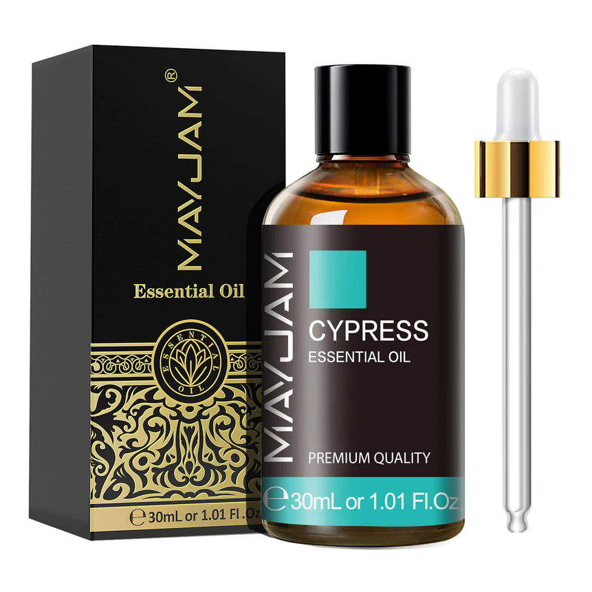 MAYJAM 1PCS 30ML Aromatherapy Essential Oil Lavender Vanilla Jasmine Eucalyptus Peppermint Aroma Oil for Diffuser Candle Soap