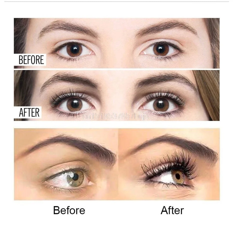 3D Magnetic False Eyelashes Reusable Magnetic Eyelashes With 4 Magnetic Lashes Natural Eyelash Extension Makeup Tools