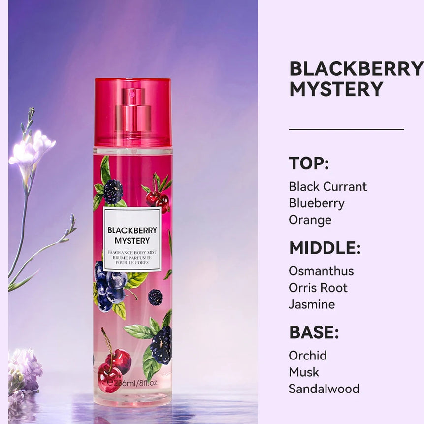 8 Fl.oz/236ml Hair & Body Mist for Women, Floral Fragrance Mist, Fresh Body Spray, Long-Lasting Perfume, Perfect for Daily Use