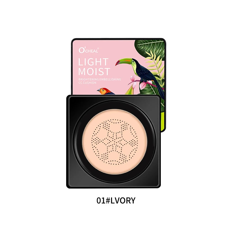 OCHEAL Mushroom Head Foundation Cream for Face Makeup Cushion for Face Base Cream Makeup Cushion Compact