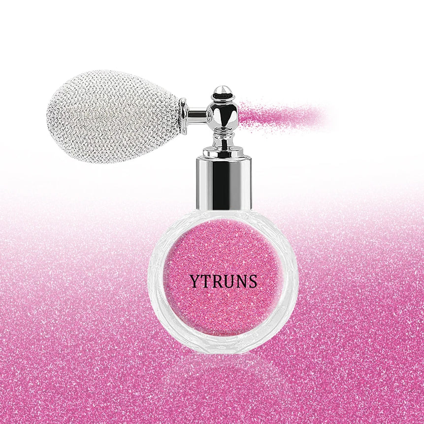 Star glitter spray, mixing color system, body makeup highlighter, 3D glitter fine powder, suitable for performances and banquets