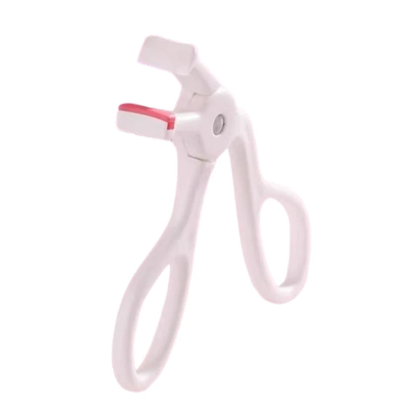 Professional Eyelash Curler Frameless One-clip Curling Comb Tooth Eyelash Curler with Refill Pad Long-lasting Shaping Lash Tools