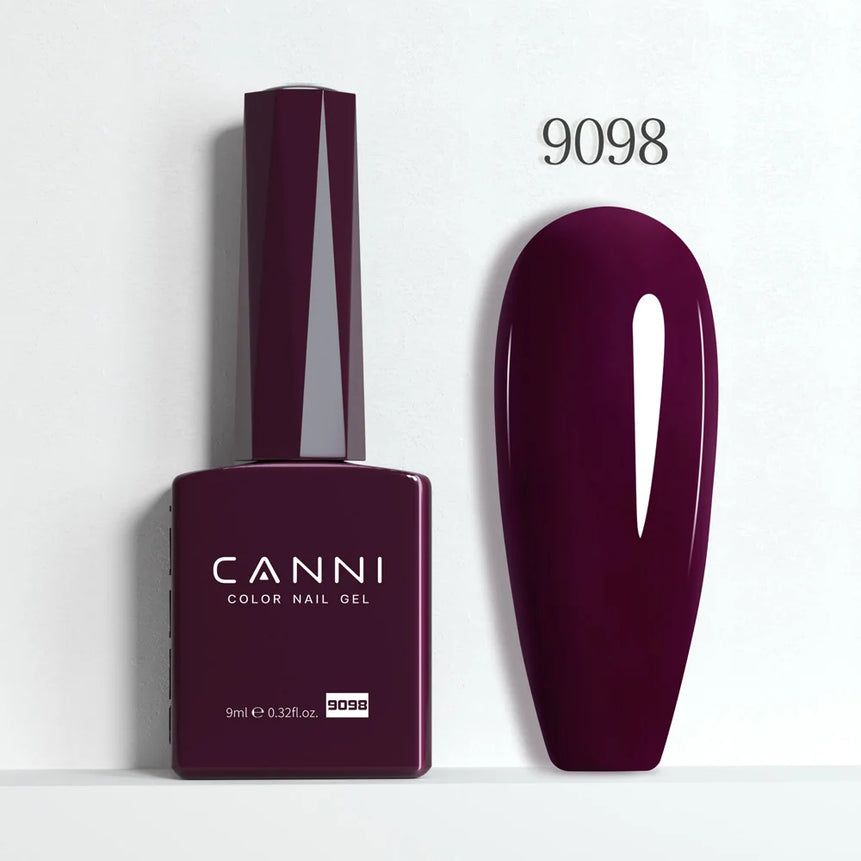 9ml CANNI HEMA/TPO FREE Nude Pink Color Nail Gel Polish Full Coverage Semi Permanent Long Wear Top Coat Venalisa Gel Varnish