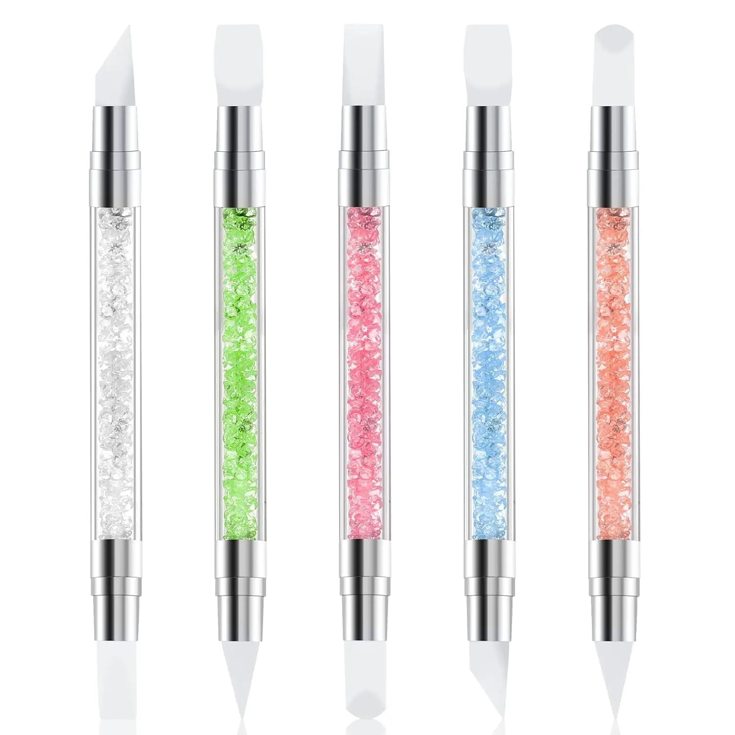 5/36 Pcs Nail art Brush Set Fine Liner Striping Dotting Silicone Tools 3D Gel Pen Acrylic Design Brushes for Home Use