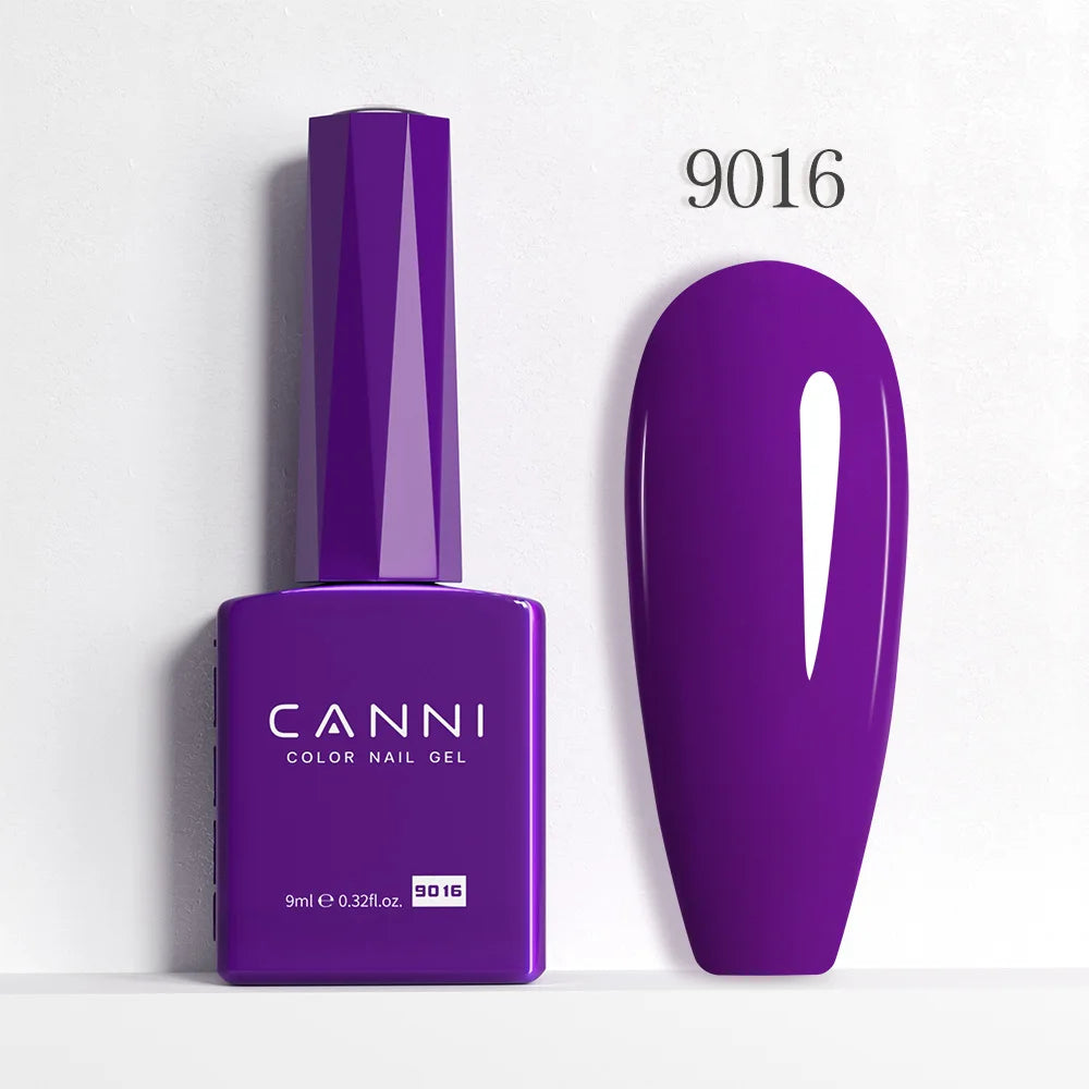 9ml CANNI HEMA/TPO FREE Nude Pink Color Nail Gel Polish Full Coverage Semi Permanent Long Wear Top Coat Venalisa Gel Varnish