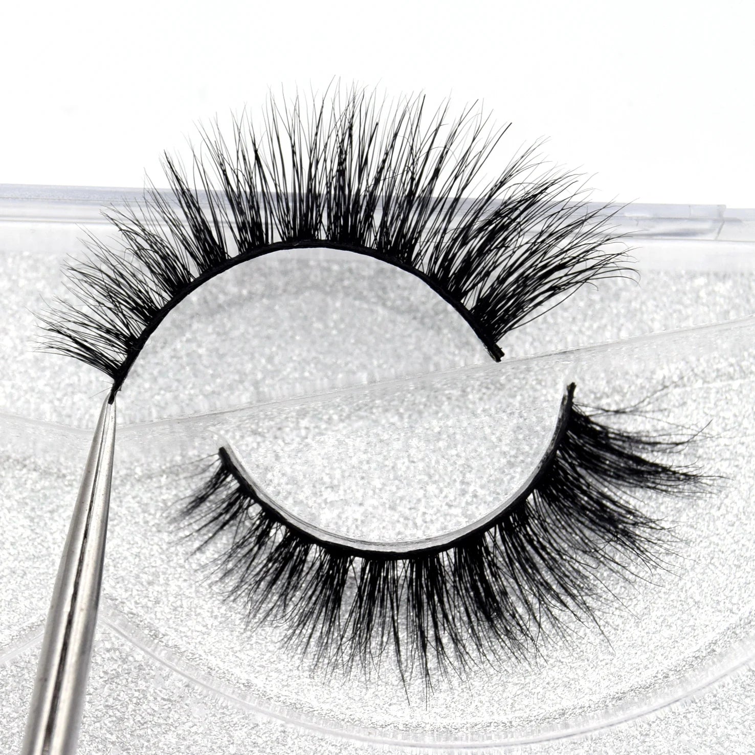 Visofree Eyelashes 3D Mink Lashes Soft Natural Handmade Cruelty Free Mink Eyelashes Lightweight  Full Strip Cilios Posticos D23