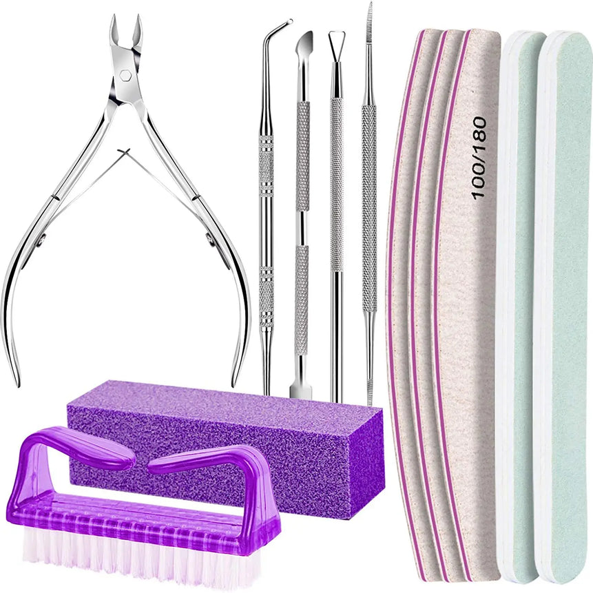 Nail Kit Set Acrylic Powder Monomer Acrylic Liquid For Nail Extension Professional Gel Manicure Set False Nails Art Tools Set *&