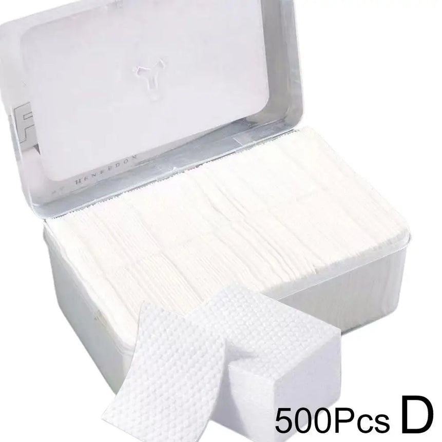 450/500/600 Disposable Makeup Cotton Wipes Soft Remover Pads Facial Cleansing Paper Wipe Cosmetic Pads