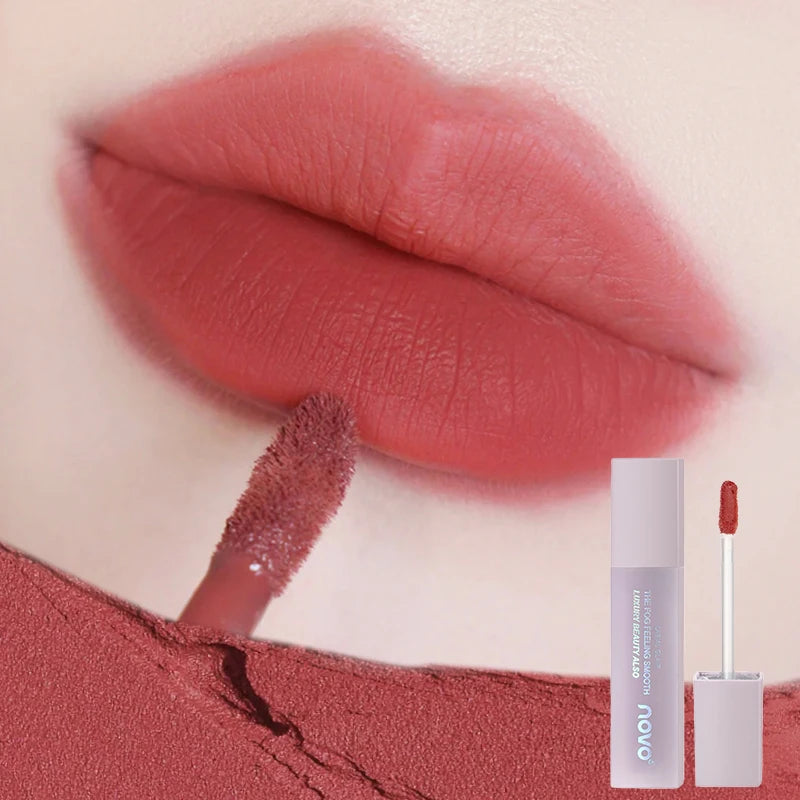 Lightweight Velvet Matte Lipstick, Resistant Liquid Lip Gloss, Moisturizing, Waterproof, Silky Smooth Texture, Easy To Apply