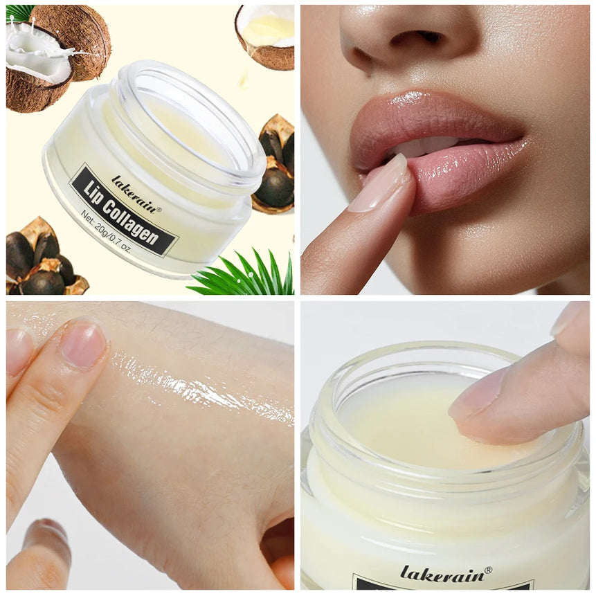 Moisturizing&Hydrating Lip Collagen Repairs Dry Strengthens Lip Barrier Prevent Lip Tears Or Oremature Wrinkles Soft Lips Mask
