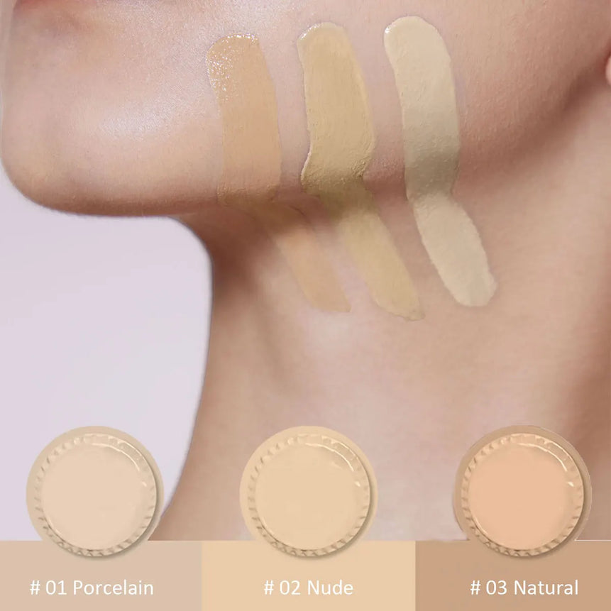 [ClearanceSale] Girlcult Twilight Cushion Foundation,Micro-Light Hydrating Texture,Long-Lasting Wear,Oil-Free Matte Cushion