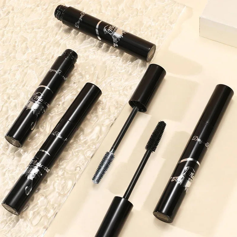 Colorful Mascara Blue Gold Pink Glitter Shimmer Mascara Waterproof Lasting Thick Curling Lengthen Eyelash Extension Mascara