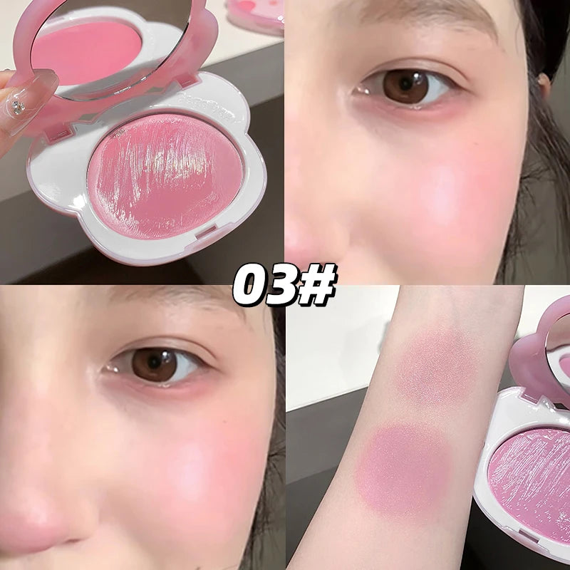 Light Blush Cream Gege Bear Moisturizing Mirror Vitality Moisturizing Whitening Brightening Natural Rouge
