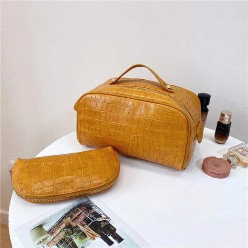 Large-capacity Cosmetic Storage Bag Waterproof Simple Washing Carry-on Portable Female Organizer Travel Toiletries Makeup Bag