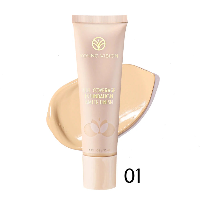 YOUNG VISION matte face concealer acne wheat face foundation cream 6 colors optional