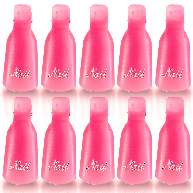 Gel Nail Polish Remover Tools Kit Cleaner Nail Degreaser With Nail Buffer Block And Nail File Block For Permanent Enamel Remover
