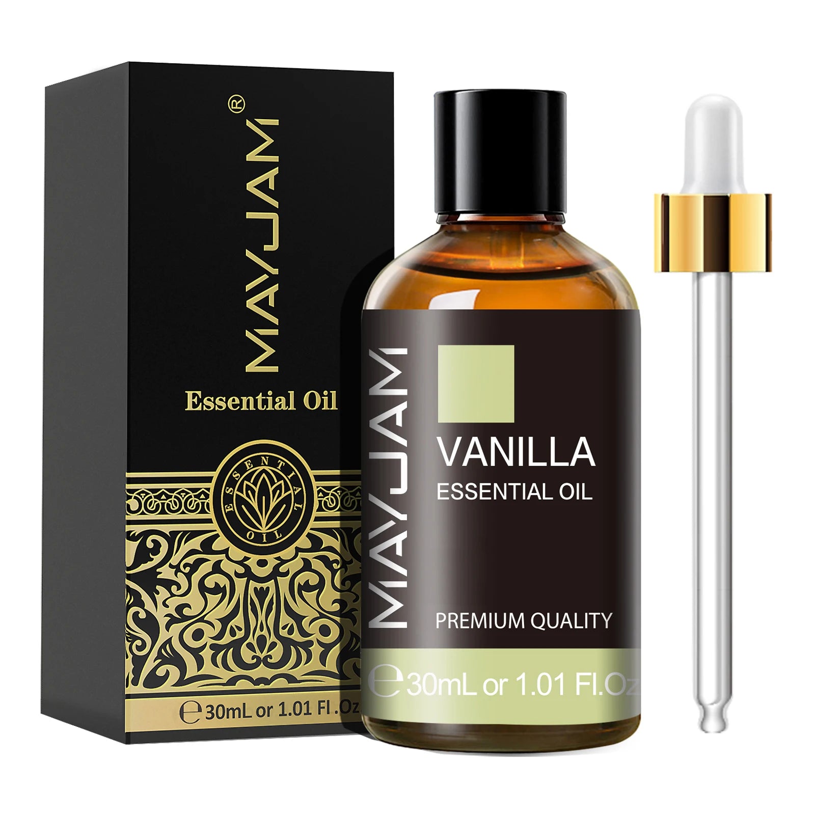 MAYJAM 1PCS 30ML Aromatherapy Essential Oil Lavender Vanilla Jasmine Eucalyptus Peppermint Aroma Oil for Diffuser Candle Soap