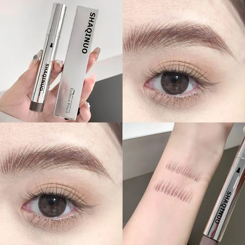 Multi-Tip Water Eyebrow Pen, Hair-Like Strokes for Wild Brows, Waterproof Smudge-Proof Formula, Natural Looking Eyebrow Makeup