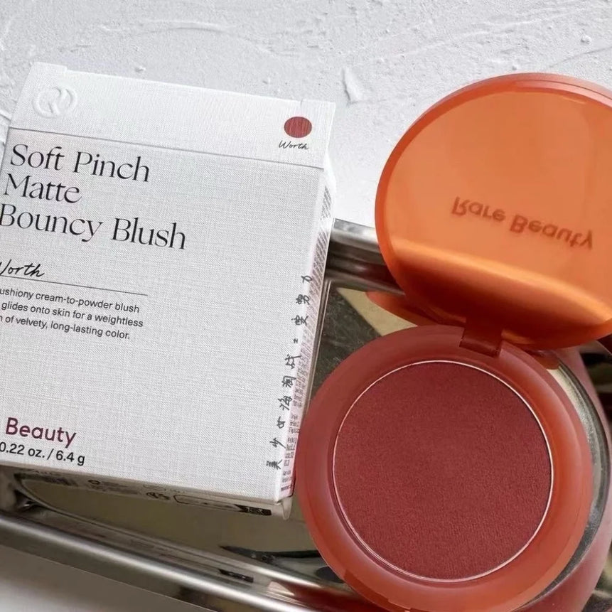 Rare Beauty Matte Long Lasting Blurred Bouncy Cushiony Cream-to-powder Blush Water-,Sweat- And Humidity-resistant Natural Flush
