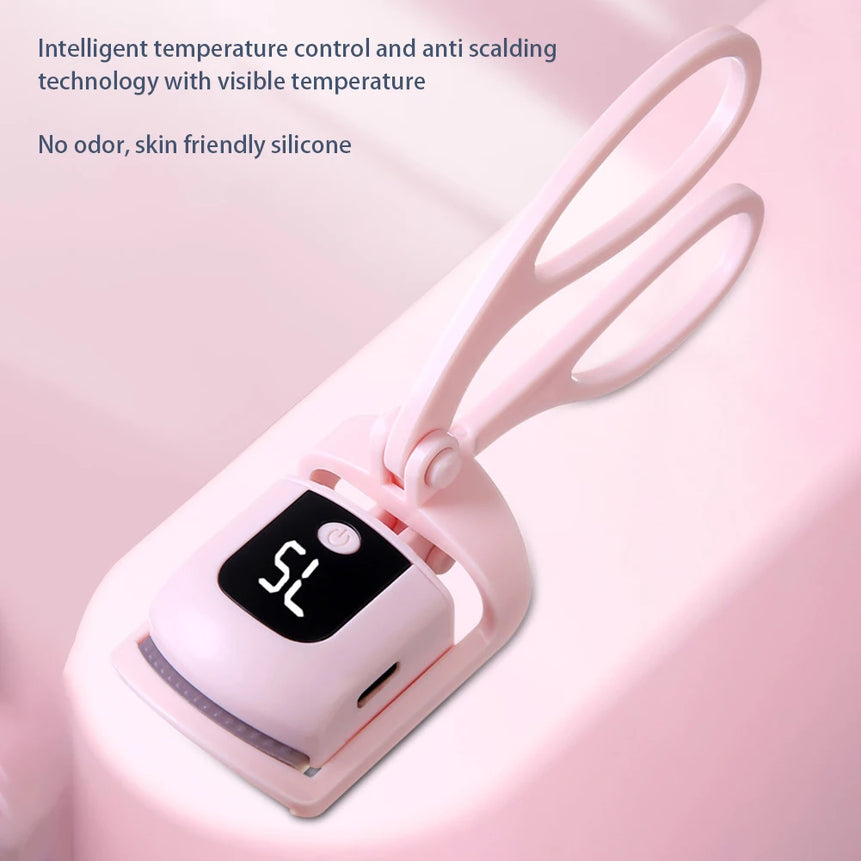 Electric Eyelash Curler Naturally Curled Intelligent Temperature Control Styling Make Up Eyelashes Curl Lasting Lash Curler Tool