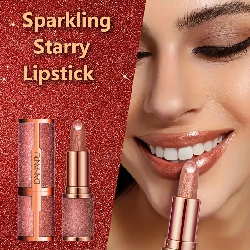 3Piece Gloss Starry Sky Lipstick, Shiny Lipstick, Waterproof, Durable, Moisturizing Lipstick, Giving Shiny Lips, Perfect Gift