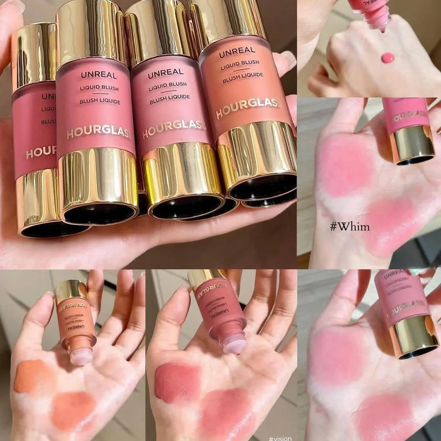 Lasting Natural Liquid Blush 6 Colors Matte Multifunctional Rouge Stick SCENE MOMENT Vision Korean Hourglass Unreal Liquid Blush