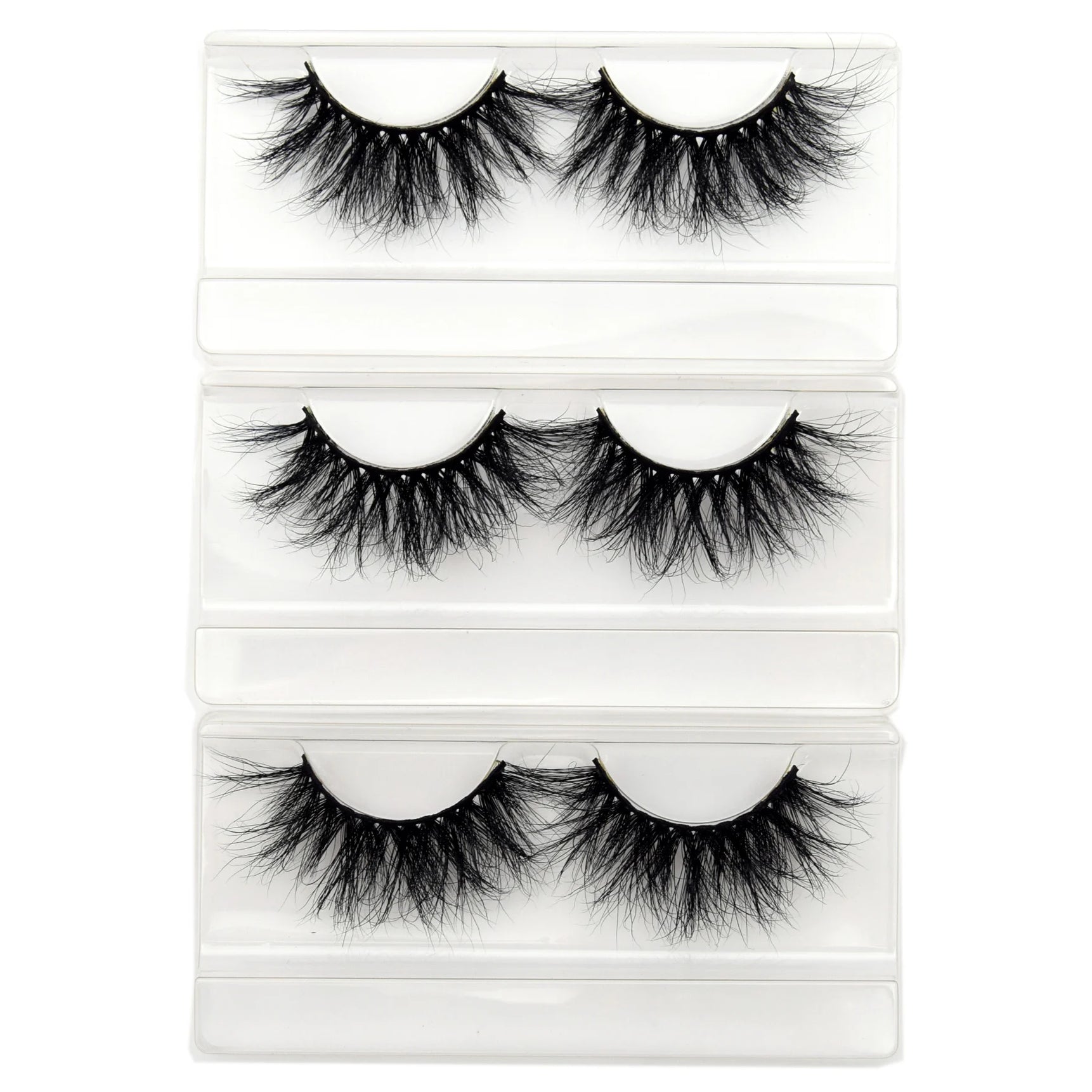 Visofree Eyelashes 3D Mink Lashes Soft Natural Handmade Cruelty Free Mink Eyelashes Lightweight  Full Strip Cilios Posticos D23