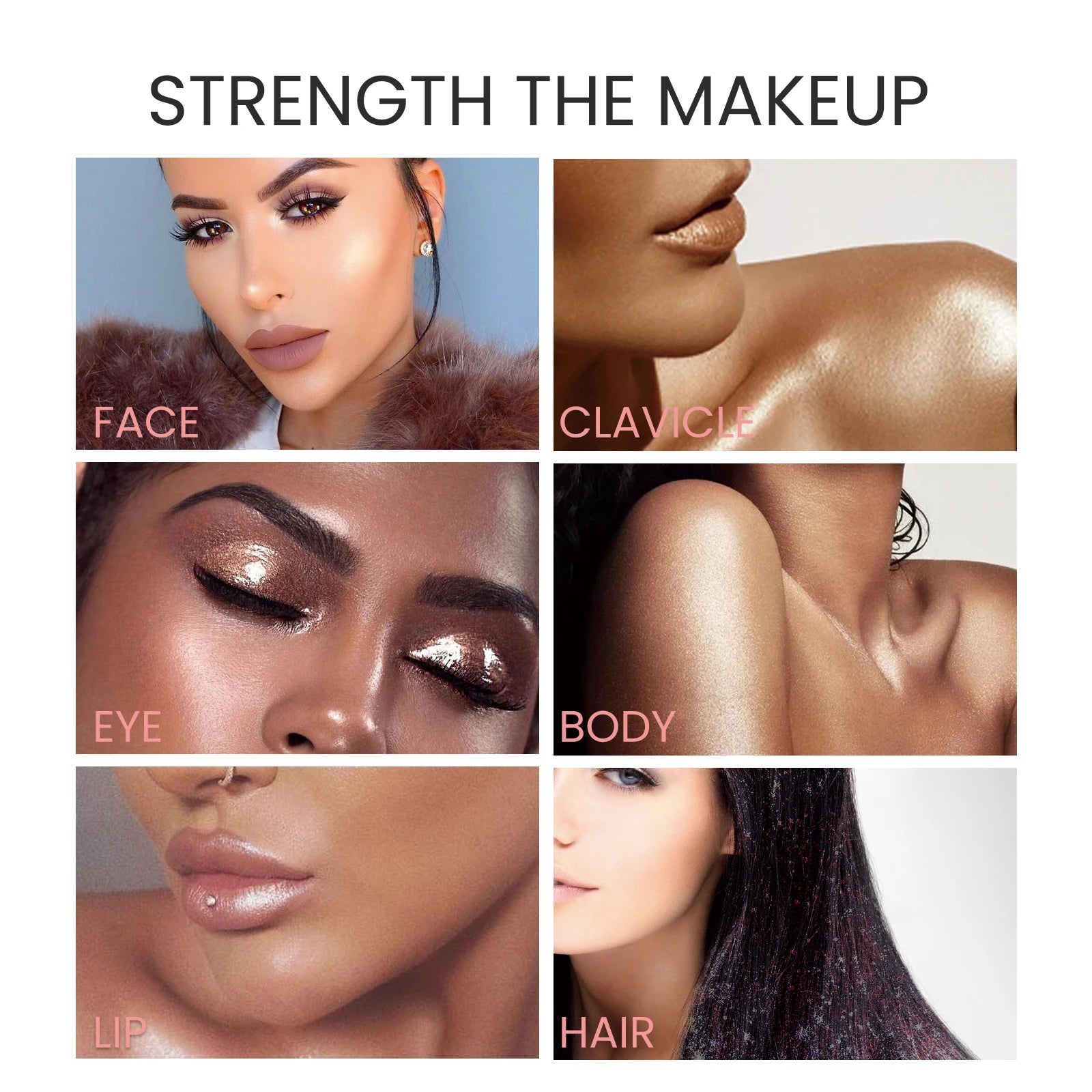 EELHOE Contouring Shimmer Stick Nose Bridge Shadow Three-dimensional Contour V Facial Shape Brighten Trimming Highlighter Cream