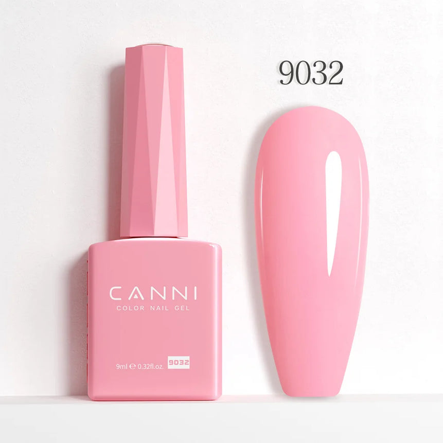 9ml CANNI HEMA/TPO FREE Nude Pink Color Nail Gel Polish Full Coverage Semi Permanent Long Wear Top Coat Venalisa Gel Varnish