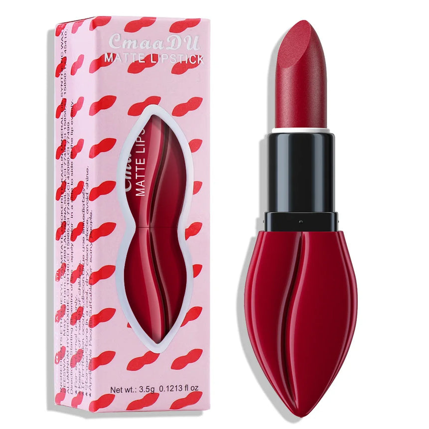 CmaaDu matte lipstick full and rich colors natural moisture comfortable fine and smooth texture long-lasting and easy to apply